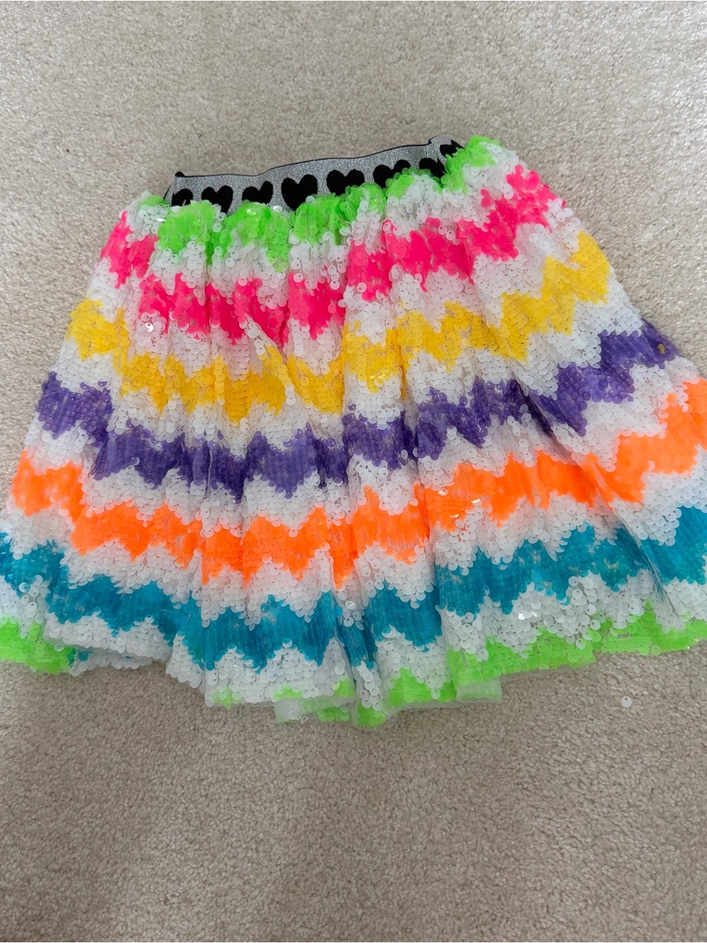 Lola & the Boys sequin skirt